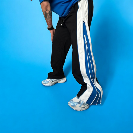 Zip Trip Baggy Pants – Bold Utility Street Style | Clothifye