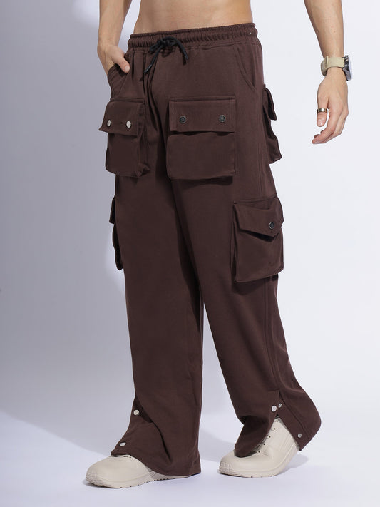 Baggy Fit Multi Pocket Trackpants – Streetwear Look
