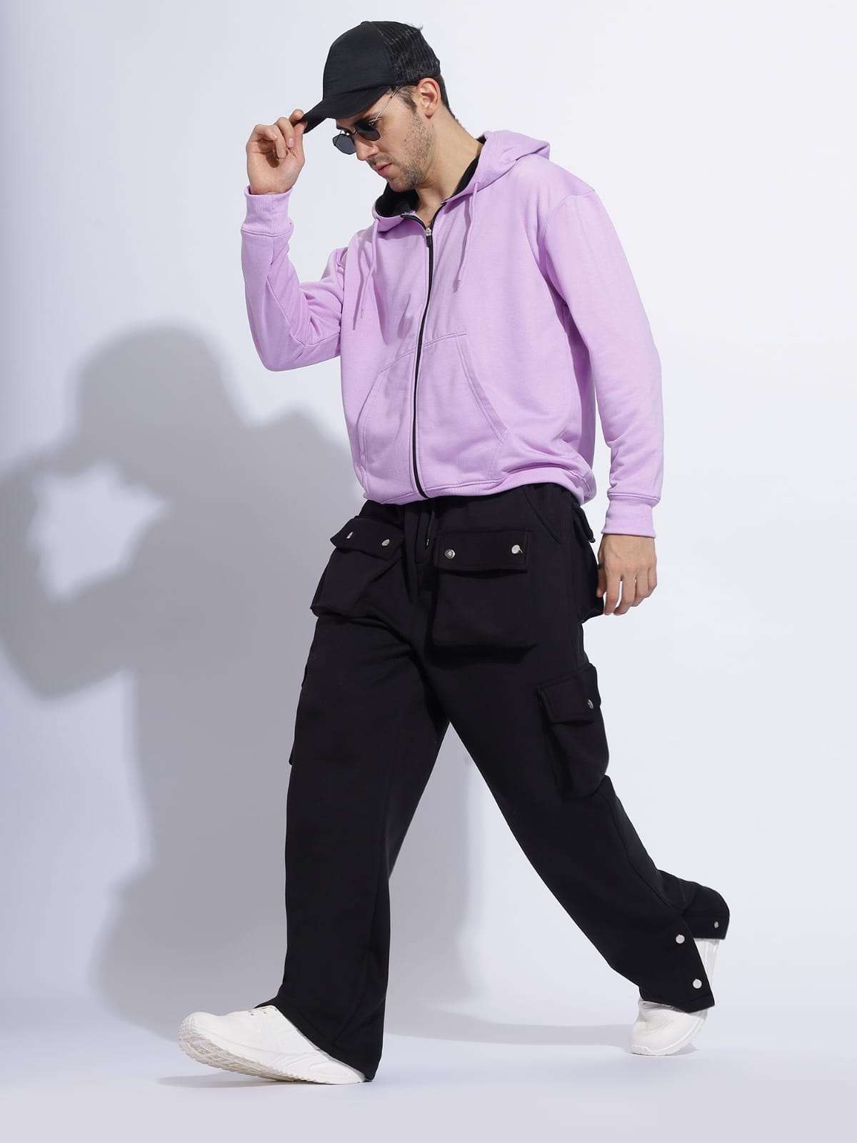 Six Pocket Cotton Track Pants – Streetwear Essential by Vintage Drip