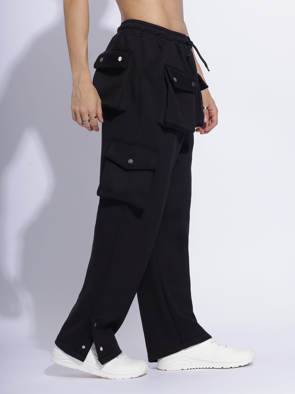 Six Pocket Cotton Track Pants – Streetwear Essential by Vintage Drip