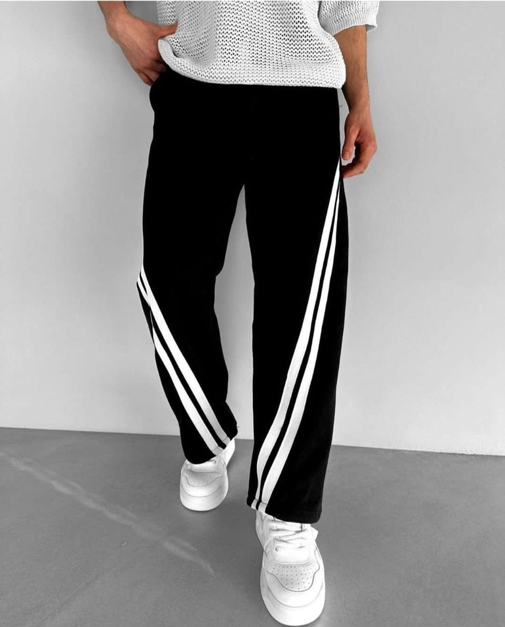 clothifye Cross Track Pants – Streetwear Athletic Joggers for Men & Women