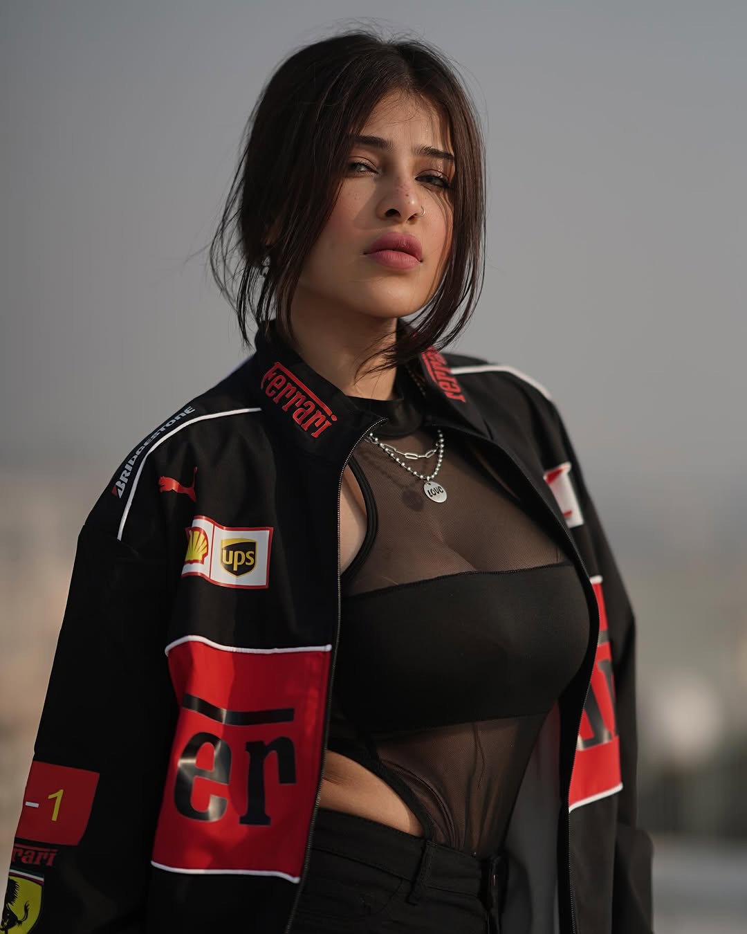 Black Ferrari-Inspired Racing Jacket – clothifye Performance Series