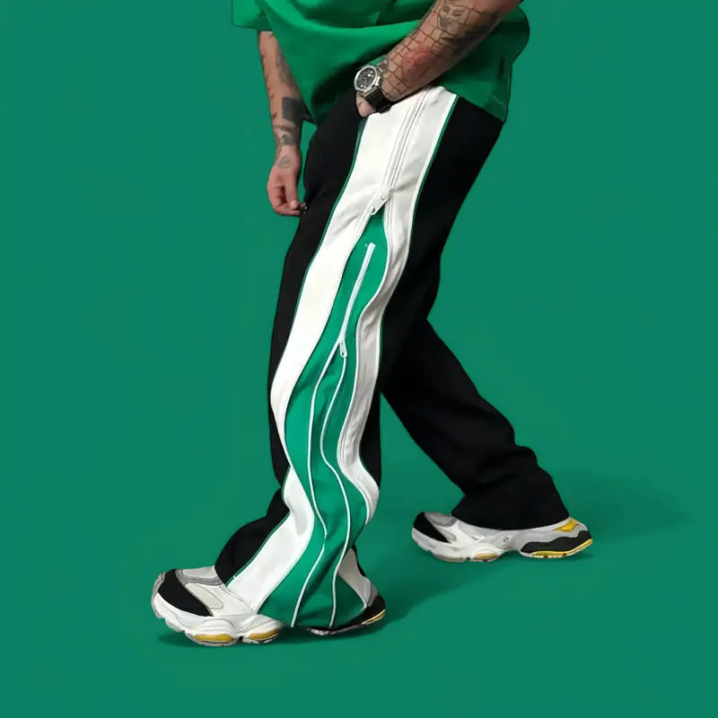 Zip Trip Baggy Pants – Fashion-Forward Streetwear Drop
