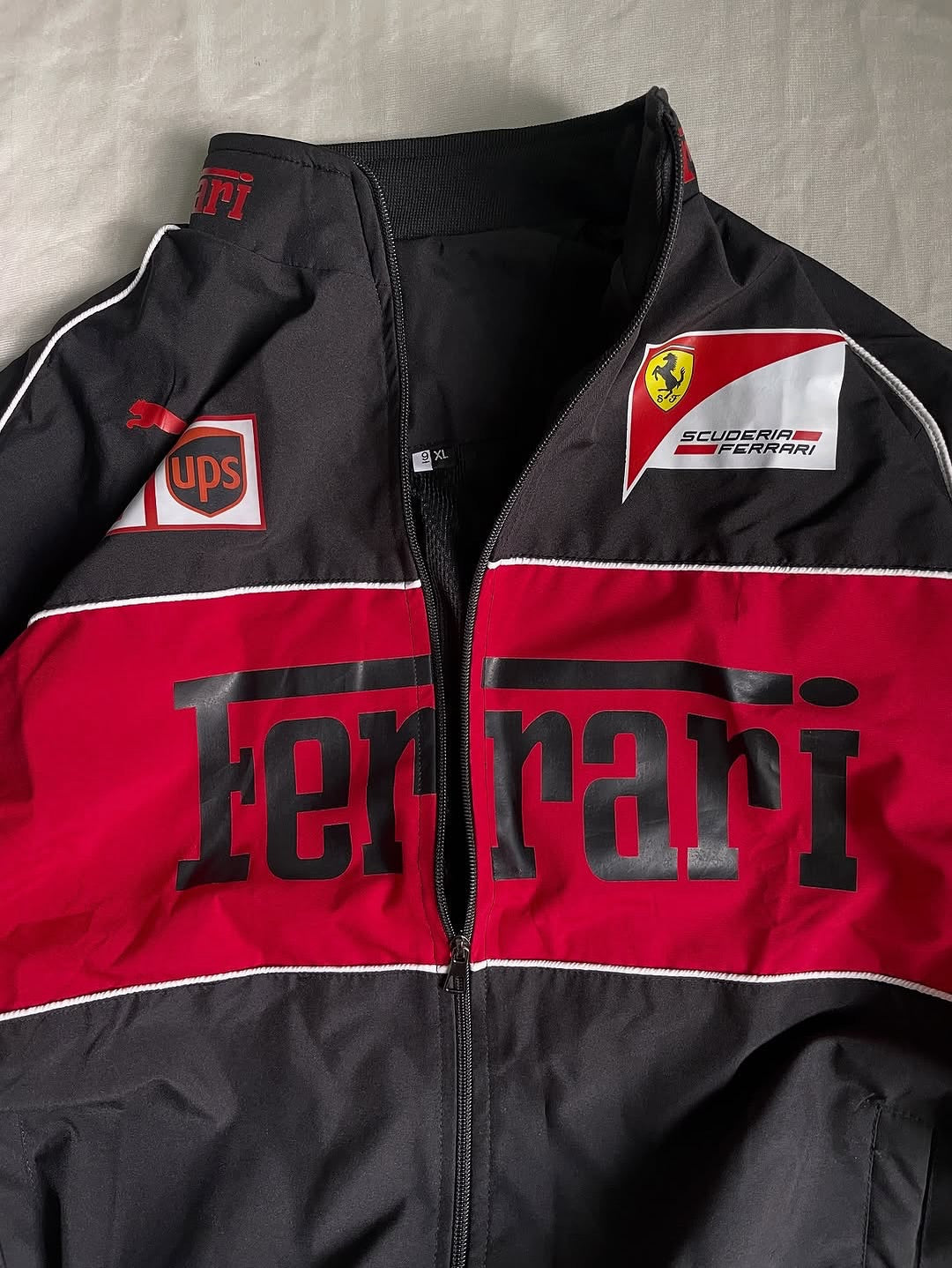 Black Ferrari Racing Jacket: Where Luxury Meets Motorsport